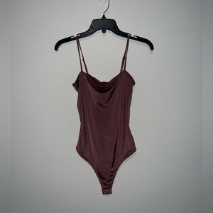 NWT Express tank top purple bodysuit Small